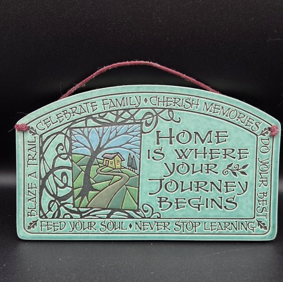Michael Macone/Spooner Creek “HOME IS WHERE YOUR JOURNEY BEGINS “ Tile - 2008 - Picture 1 of 8